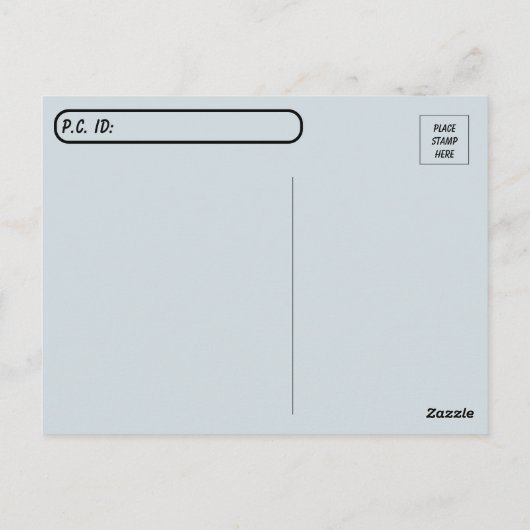 Postkruising - New York Skyline Briefkaart (Achterkant)