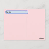 Postkruising Tennessee State Bird ID Box Briefkaart (Achterkant)