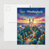 Pöstlingberg Oostenrijk Briefkaart (Voorkant / Achterkant)