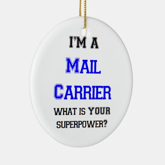 postmaatschappij keramisch ornament (Rechts)