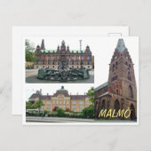 postmalmo briefkaart (Voorkant / Achterkant)