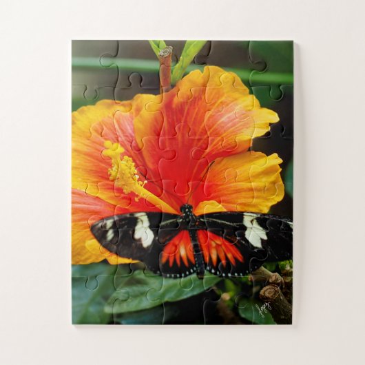 Postman Butterfly Fine Art Puzzle Legpuzzel (Verticaal)