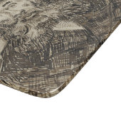 Postman Joseph Roulin (Sepia Sketch) (van Gogh) Snijplank (Hoek)