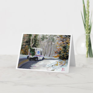 Postman Kersttruck Kaart