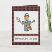 Postman Merry-Kaart voor kerstmis van klant Kaart (Voorkant)