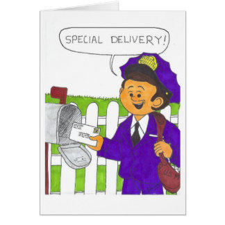 Postman met brief