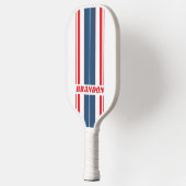 Postman Nostalgic Board Strepen met Naam Pickleball Paddle (Links)