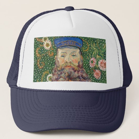 Postman Portret van Van Gogh Trucker Pet (Voorkant)