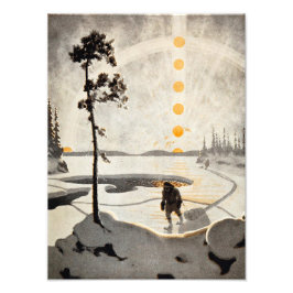 Postmannen van de wilde natuur | Arthur Heming | Foto Afdruk