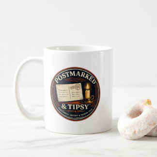 Postmarked & Tipsy koffiemok