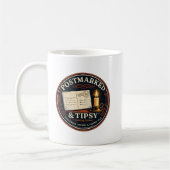 Postmarked & Tipsy koffiemok (Links)