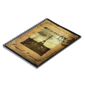 Postmarkeerde Paris Travel Journal-laptop Notitieboek (Linkerzijde)