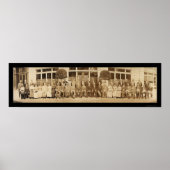 Postmaster Convention Foto 1913 Poster (Voorkant)