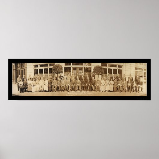 Postmaster Convention Foto 1913 Poster (Voorkant)