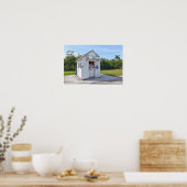 Postmaster Don in Ochopee, Florida Poster (Keuken)