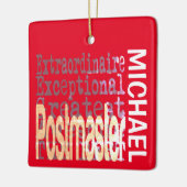 Postmaster Extraordinaire CUSTOM Keramisch Ornament (Links)