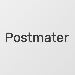 Postmaster Levering Driver Car Window Decal