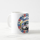 Postmedewerkers Waardering Koffiemok (Voorkant links)