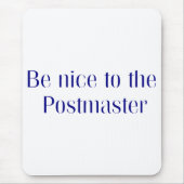 Postmeester Mousepad Muismat (Voorkant)
