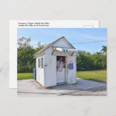 Postmeester, Ochopee, Florida, kleinste Post Kanto Briefkaart (Voorkant / Achterkant)