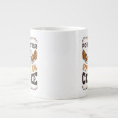 Postmeester op Coffee Caffeine Gift Grote Koffiekop (Voorkant)