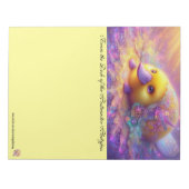 Postmeester Platypus Slakkenpost Briefpapier Notitieblok (Voorkant)