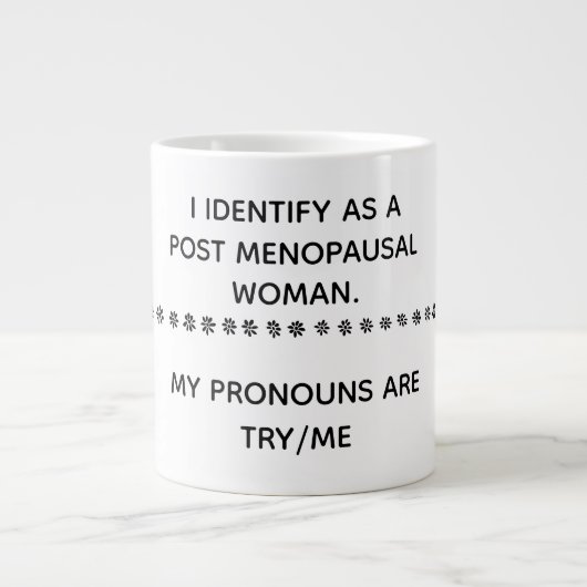 Postmenopauzaal Grote Koffiekop (Voorkant)