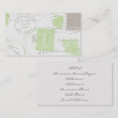  postmerken II Bedrijfsprofielkaarten Visitekaartje (Voorkant / Achterkant)