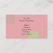  postmerken IV visitekaartjes (Achterkant)