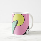 Postmodern geometrisch: Abstracte compositie Koffiemok (Voorkant rechts)