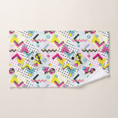 Postmodern Memphis Stijl Patroon Bad Handdoek (Handdoek)