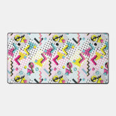 Postmodern Memphis Stijl Patroon Bureaumat (Voorkant)