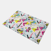 Postmodern Memphis Stijl Patroon Deurmat (Schuin)