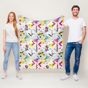 Postmodern Memphis Stijl Patroon Fleece Deken