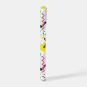 Postmodern Memphis Stijl Patroon iPhone 15 Case (Rechterkant)