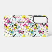 Postmodern Memphis Stijl Patroon Samsung Galaxy Hoesje (Achterkant horizontaal)