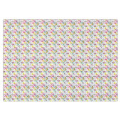 Postmodern Memphis Stijl Patroon Tafelkleed (Voorkant (Horizontaal))