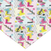 Postmodern Memphis Stijl Patroon Tafelkleed (Gekanteld)