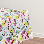 Postmodern Memphis Stijl Patroon Tafelkleed (Voorbeeld)