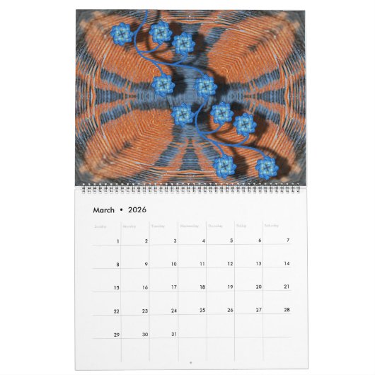 PostModern Natural Kalender (Mar 2026)