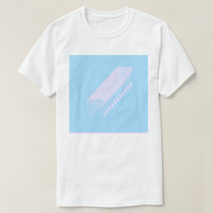 Postmodern Vapourwave swag shirt van een afbeeldin