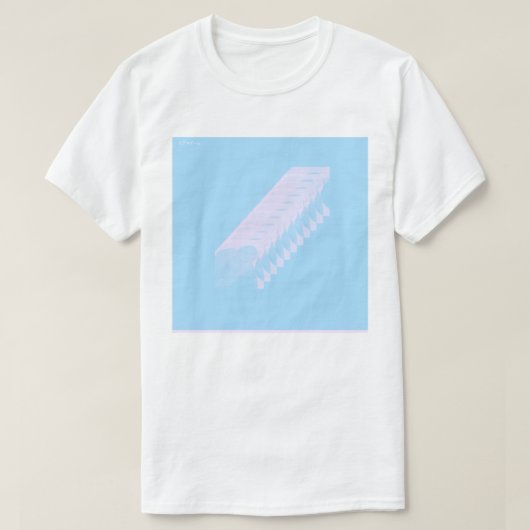 Postmodern Vapourwave swag shirt van een afbeeldin (Design voorkant)