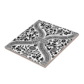 postmodernisme art deco - patroon tegeltje (Zijkant)