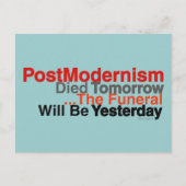PostModernisme Briefkaarten (Voorkant)