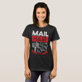 Postorder Haar Don Zorg Postbode T-shirt (Voorkant volledig)