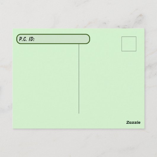 Postovergang - Pic of a Bridge in New Jersey Briefkaart (Achterkant)