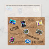 Postovertocht - Briefkaart (Voorkant / Achterkant)