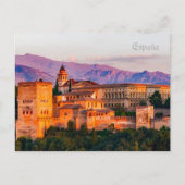 Postpalacio Carlos V en Granada - España Briefkaart (Voorkant)