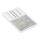 Postpartum Depression Awareness Ribbon Magnet Magneet (Rechterzijde)