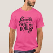 Postpartum is beter met een duim 2 t-shirt (Voorkant)